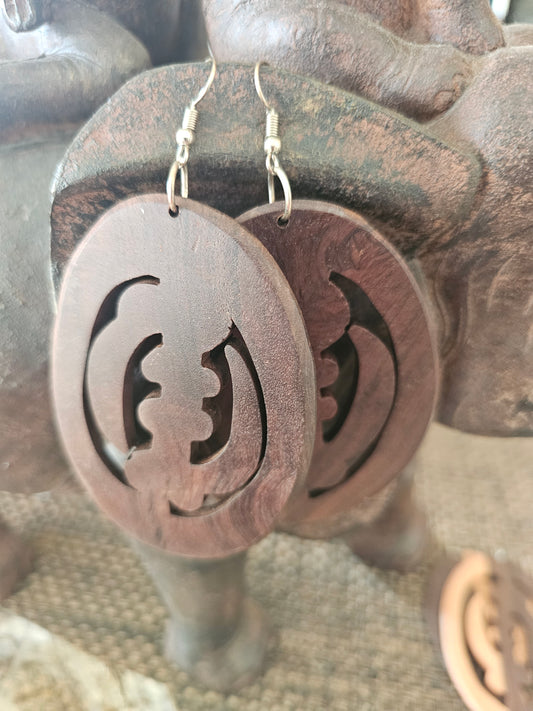 Handmade African earrings