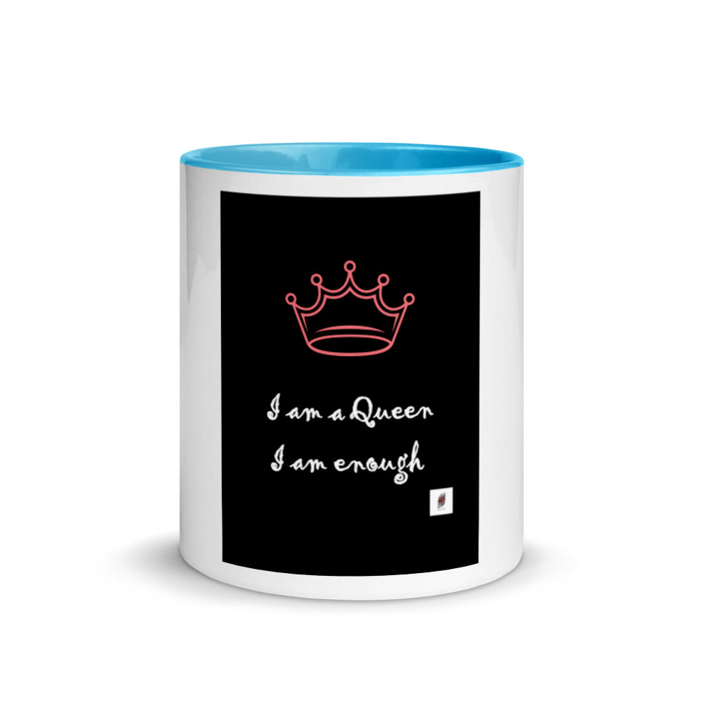 I am a Queen Mug with Color Inside