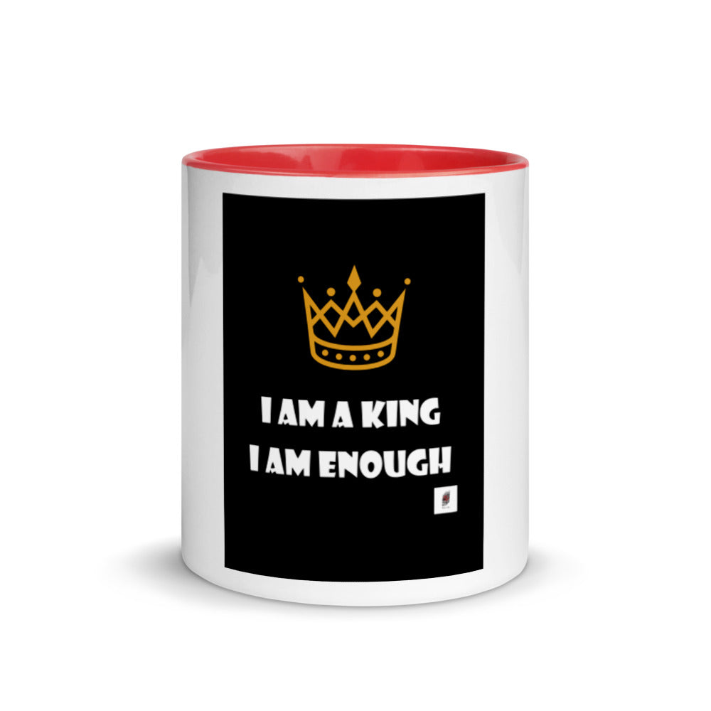 I am a King Mug with Color Inside