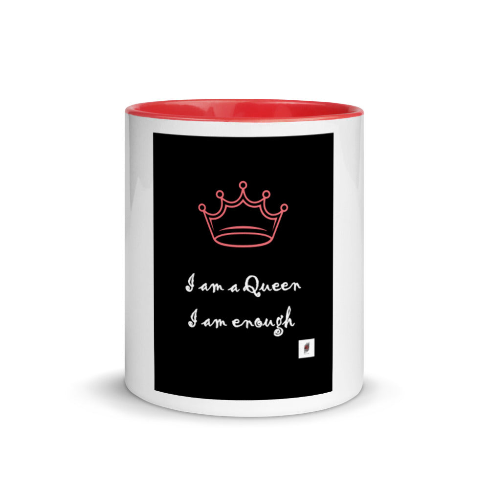I am a Queen Mug with Color Inside