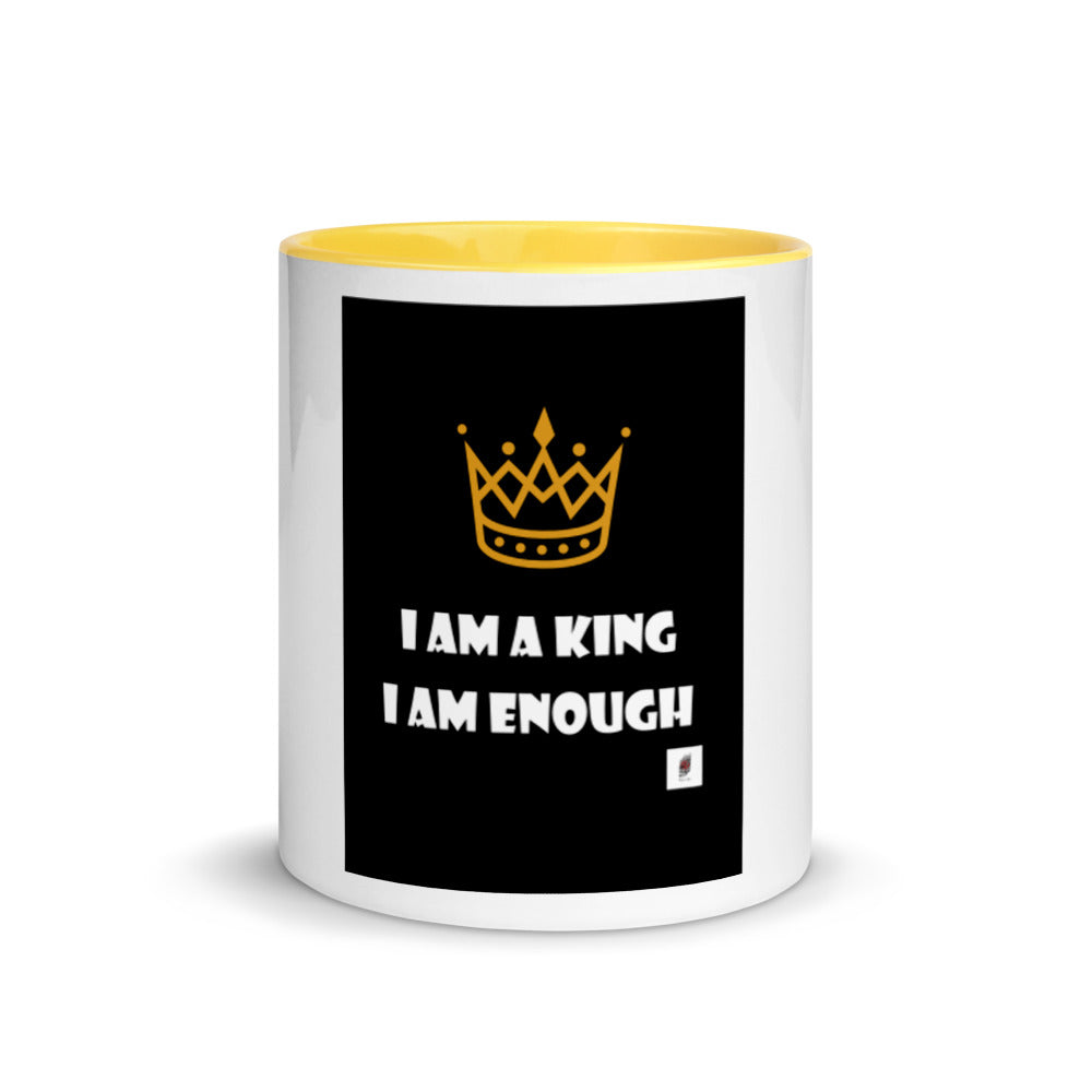 I am a King Mug with Color Inside