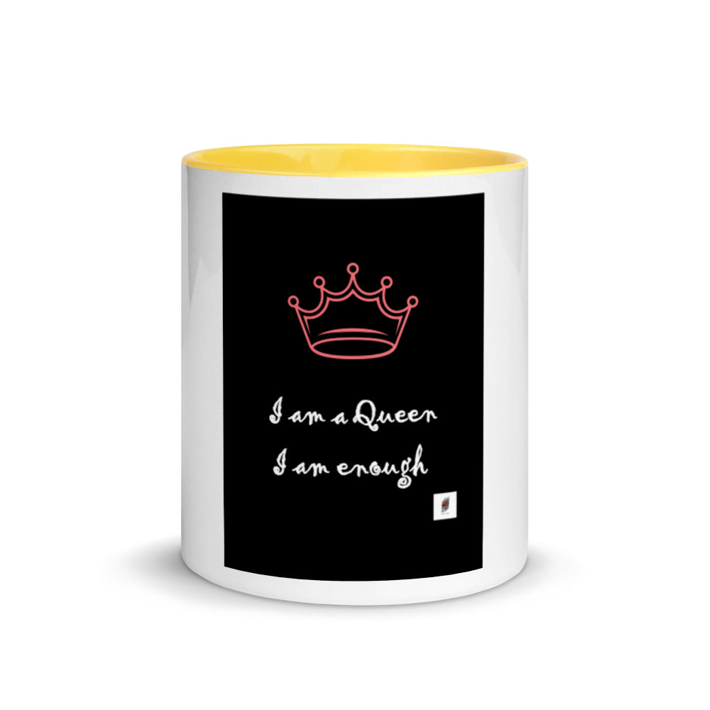 I am a Queen Mug with Color Inside